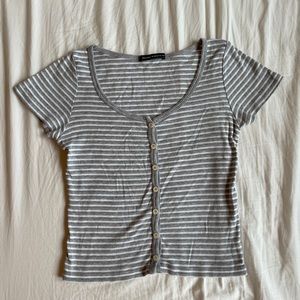 Brandy Melville Zelly Stripe Tee